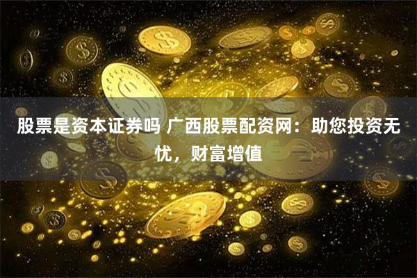 股票是资本证券吗 广西股票配资网：助您投资无忧，财富增值